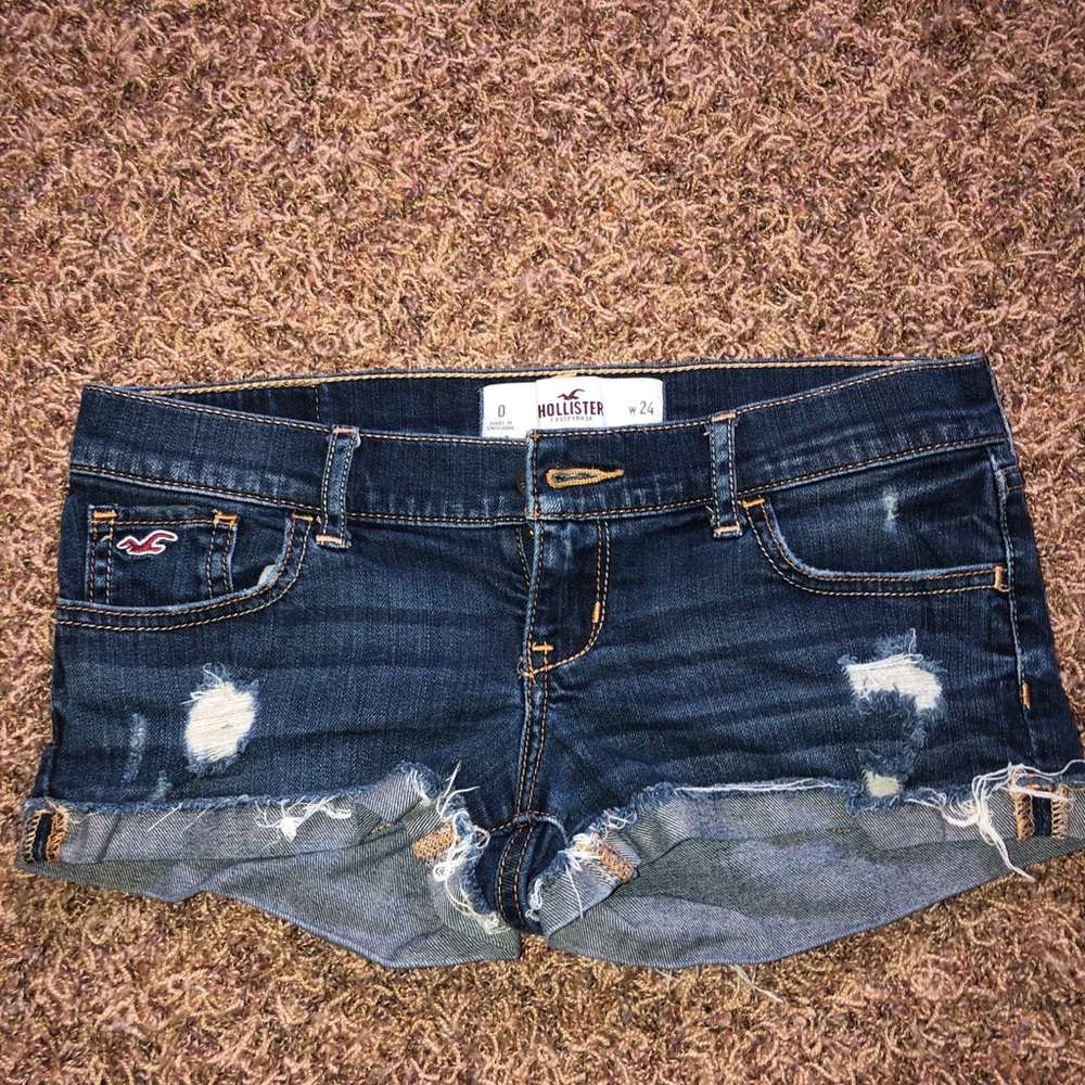 Low Rise Jean Shorts